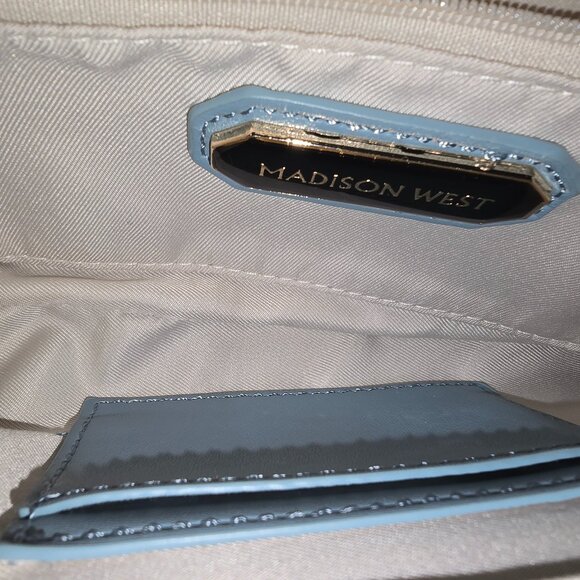 Madison West Unique Barrel Bag Crossbody - Picture 3 of 7